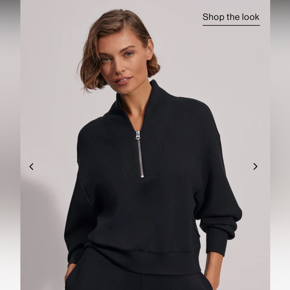 Varley, Davidson half zip top.